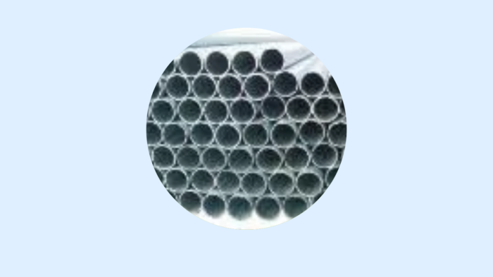 Tube Lisse en Acier Galvanisé EP 6/10